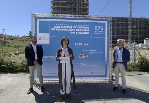 A Xunta impulsa a promoción de 320 vivendas protexidas nas cidades da Coruña, Vigo, Pontevedra e Lugo ao licitar hoxe por 2,7 M€ a redacción dos seus proxectos